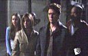 The gang looking at Darla talking to herself