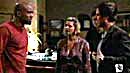 Cordy breaks up the fight